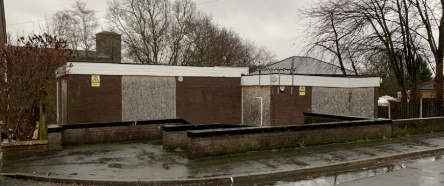 Village library in Bailiff Bridge near Brighouse up for auction